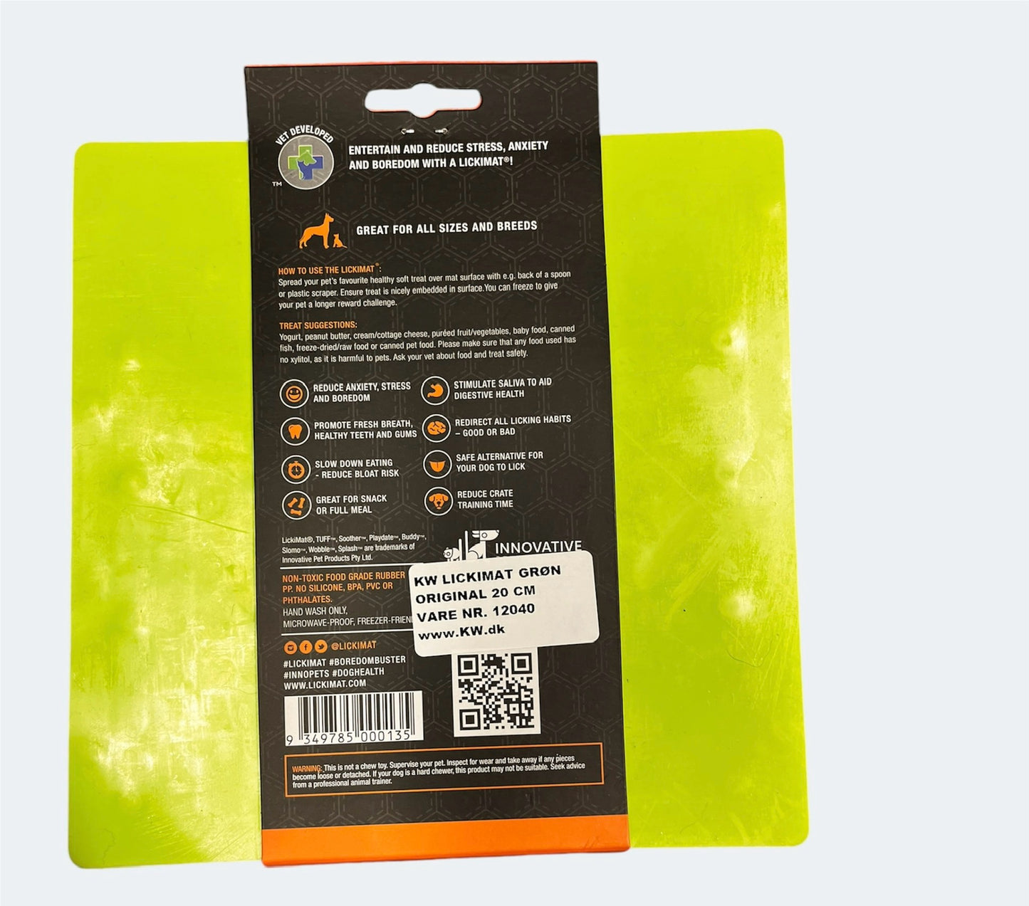 Slikkemåtte / lickimat 20 cm