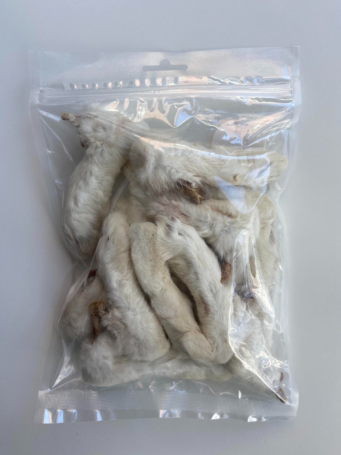 Kaninpoter med pels (200 gr)