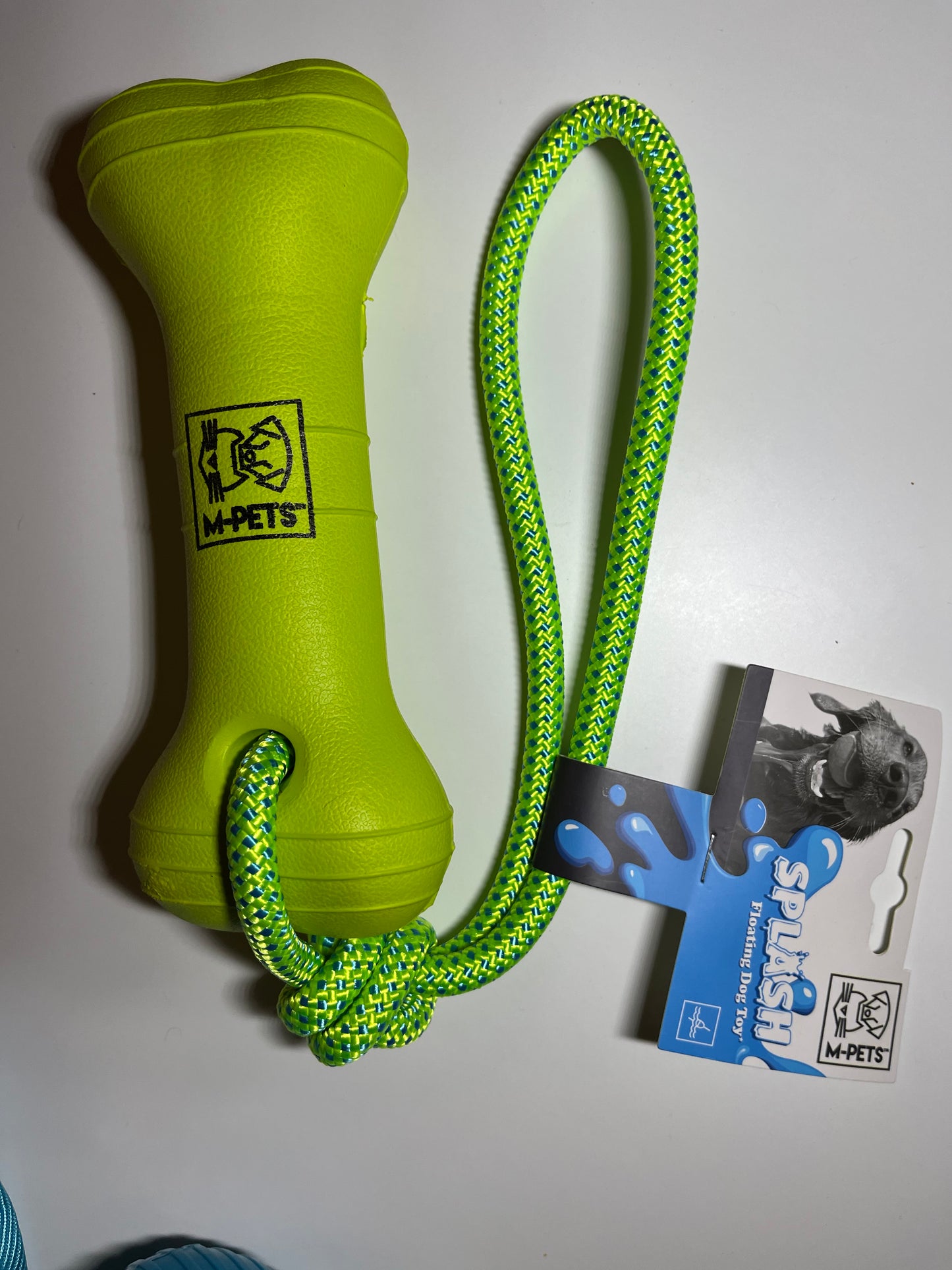 M-PETS splash hundeknogle (grøn)