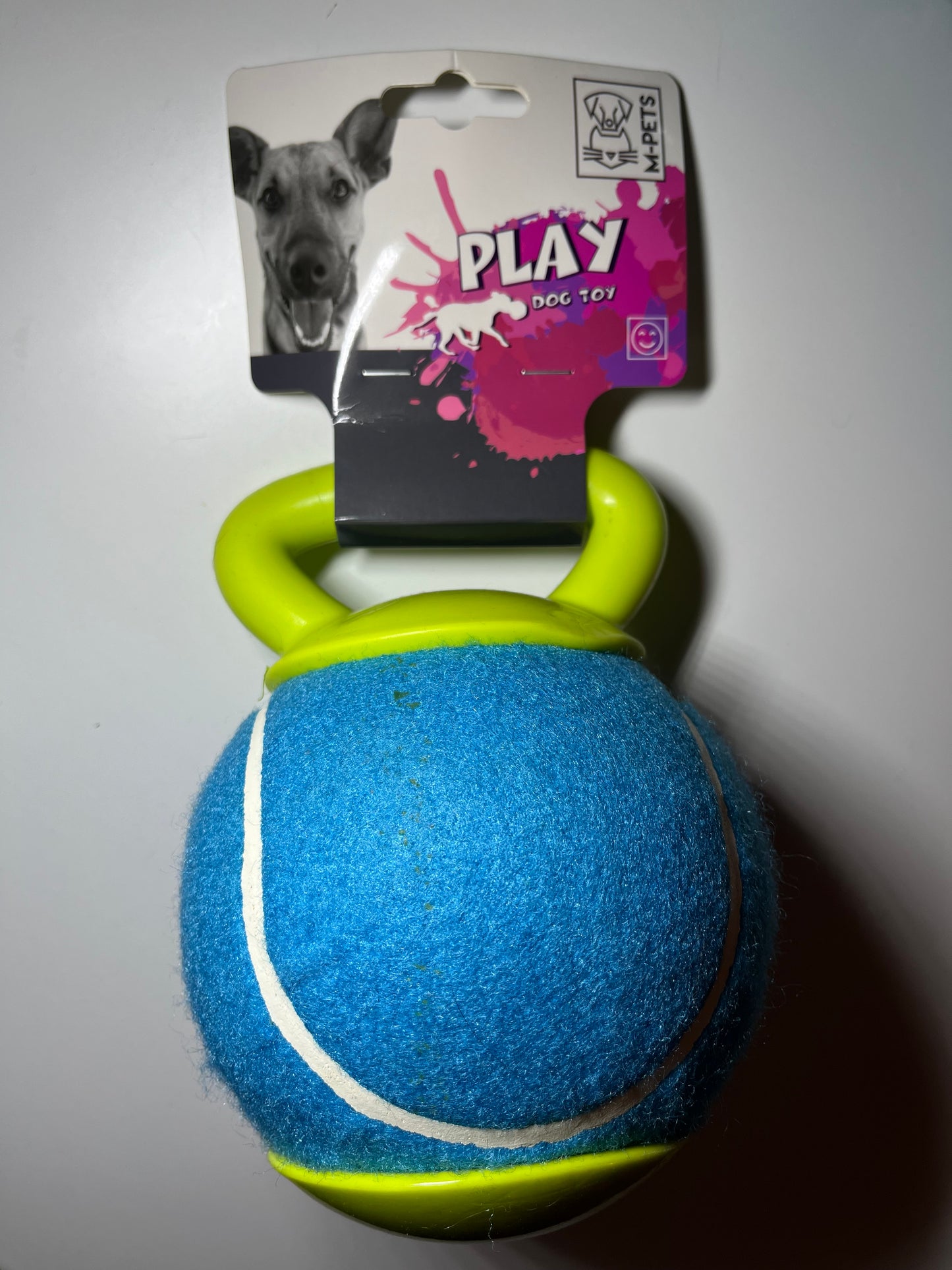 M-PETS bold med håndtag (blå)