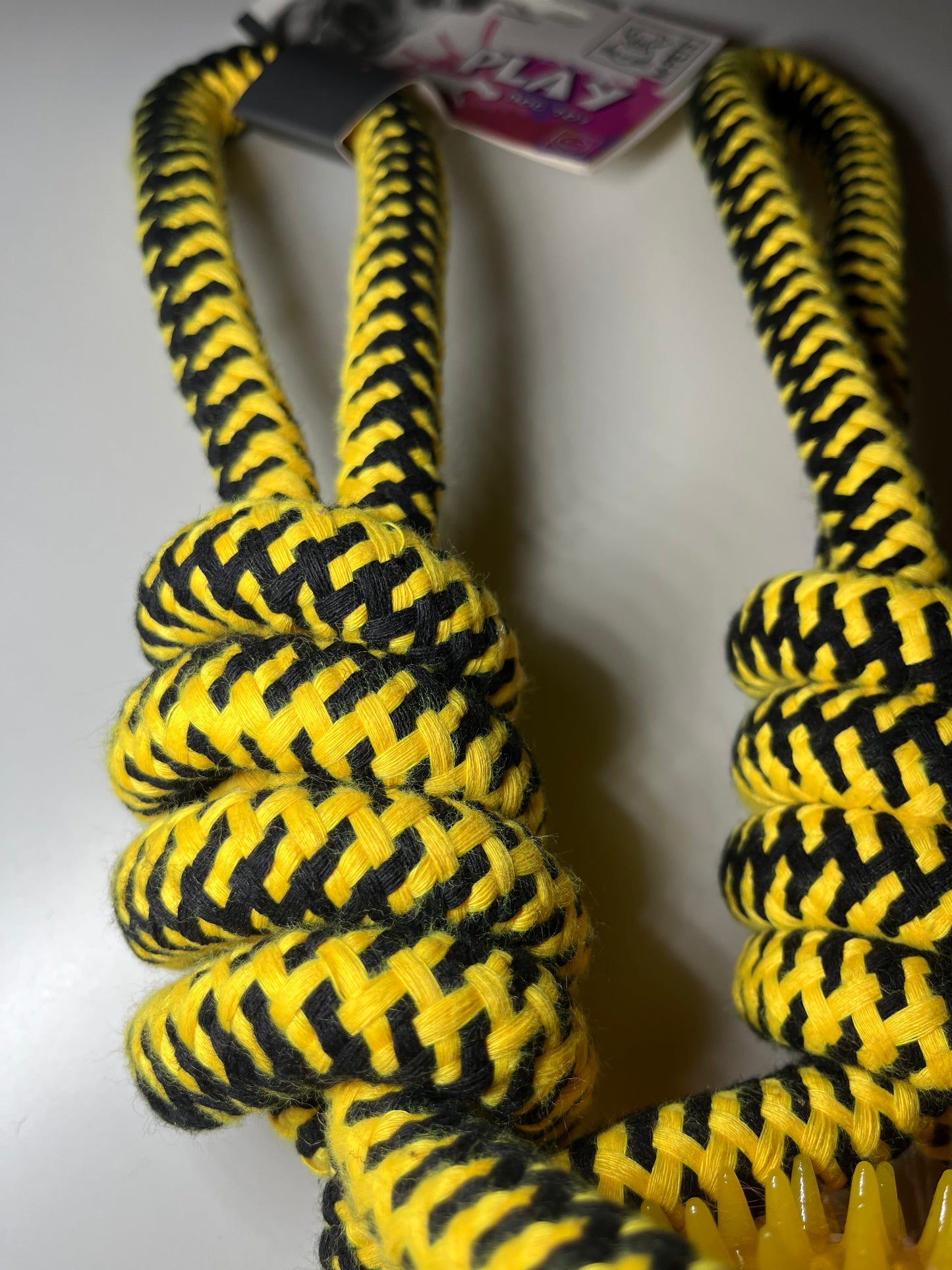 M-PETS knudereb med bold (gul)