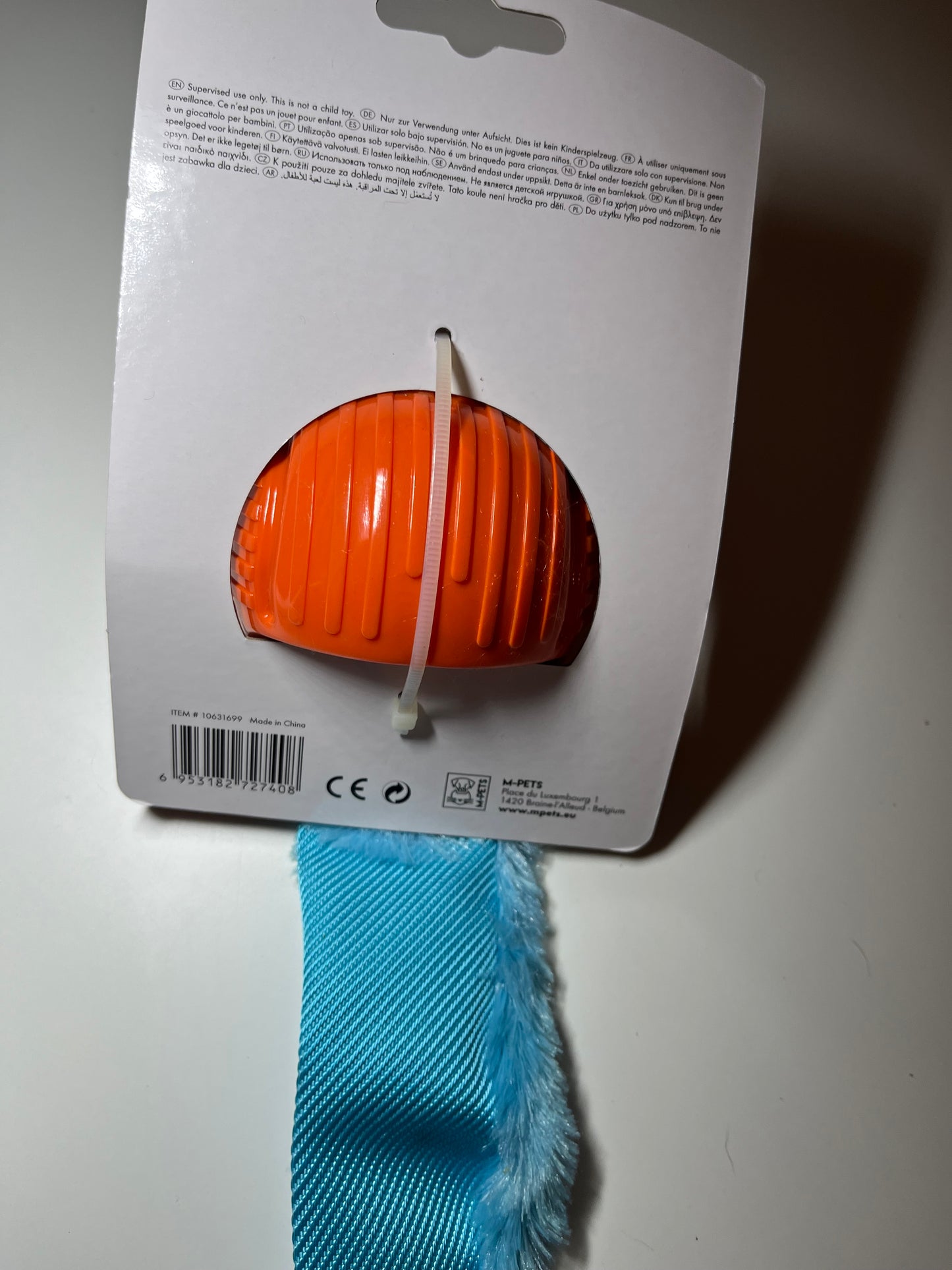 M-PETS Foxbold (orange og blå)