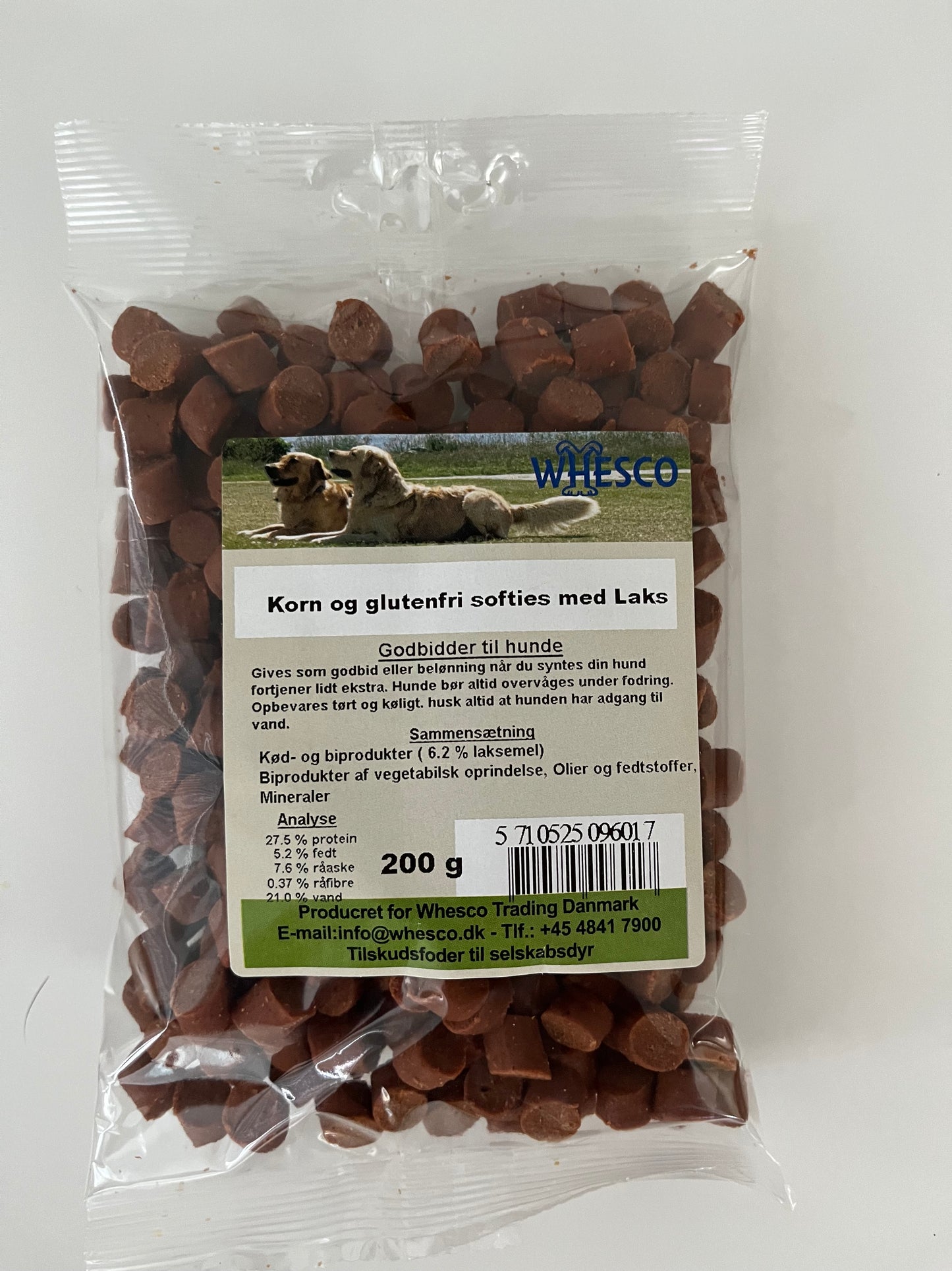 Bløde korn- og glutenfri godbidder - Laks