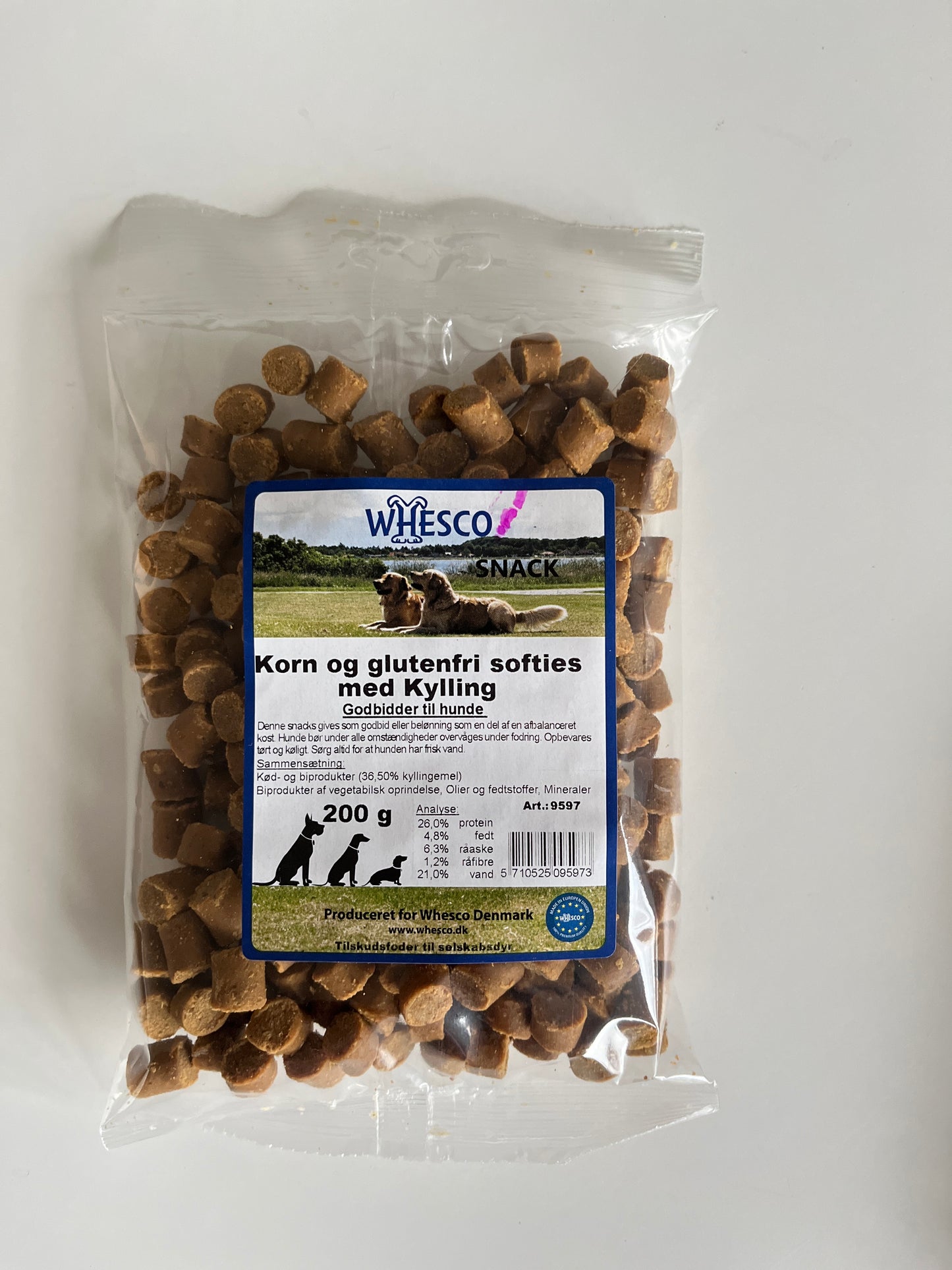 Bløde korn- og glutenfri godbidder - kylling