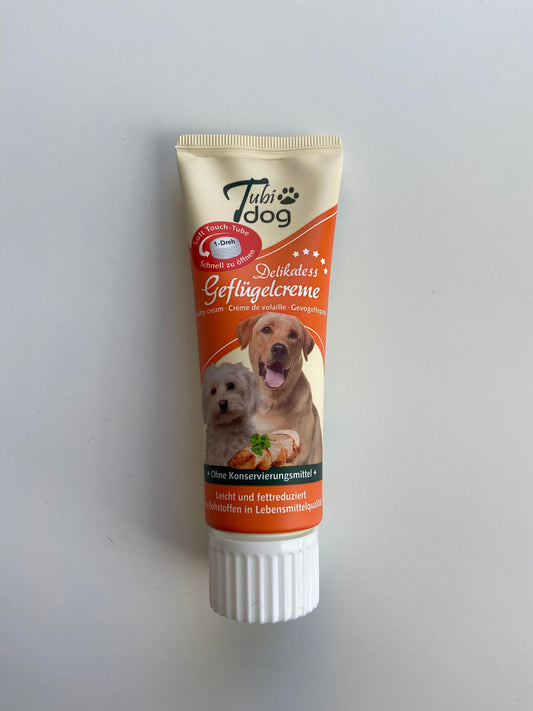 Tubidog med kyllingecreme 75 gr.