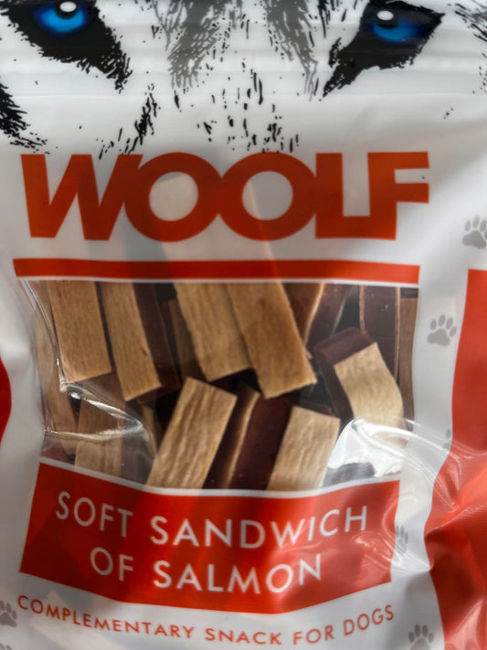 Woolf Soft Sandwich af 80% laks og 10% torsk