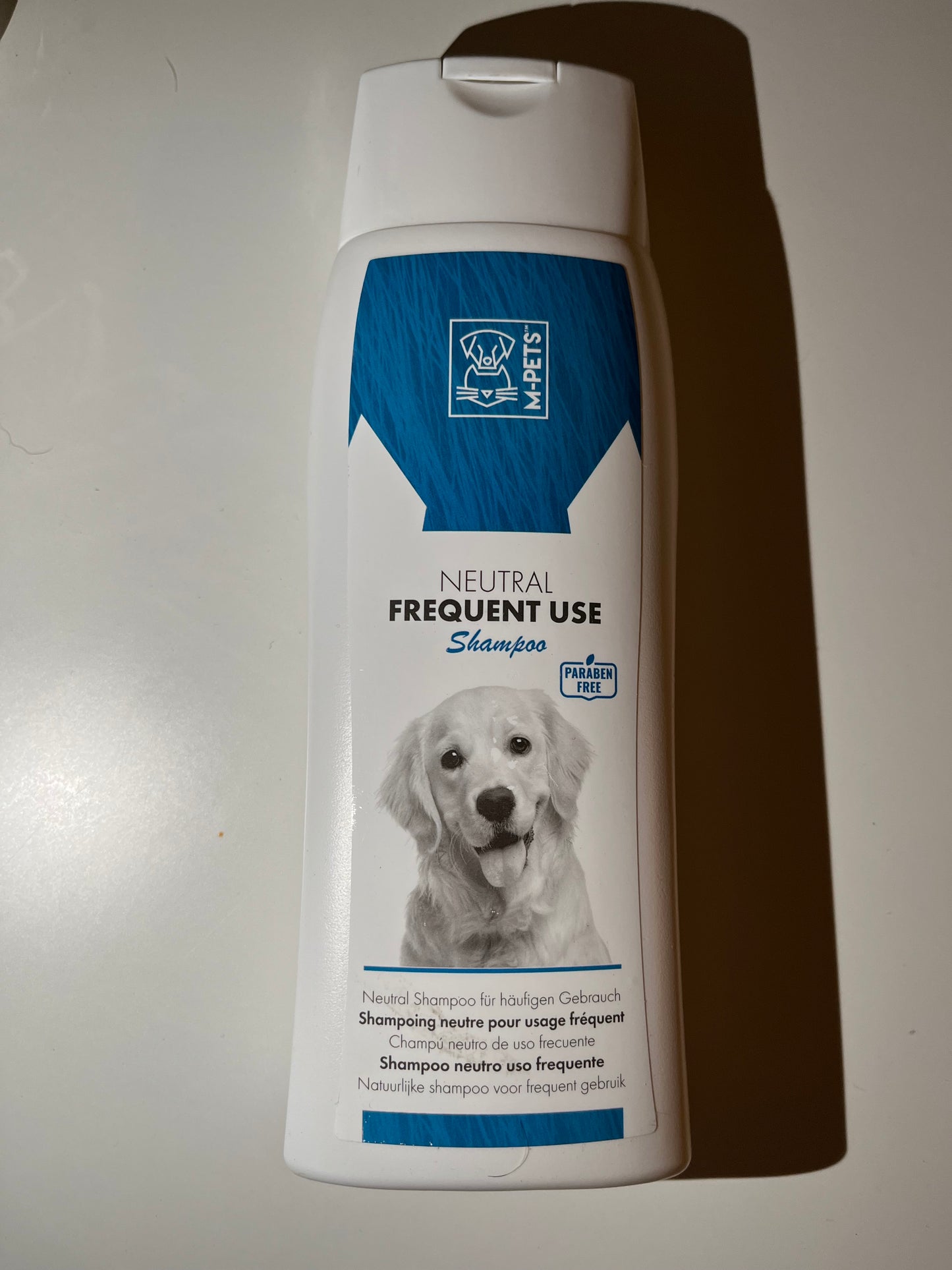 M-PETS neutral shampoo til hyppig brug 250 ml.