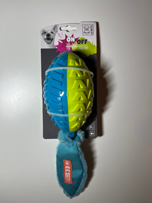M-PETS bold Shelly, med tænd og sluk lyd (blå og grøn)